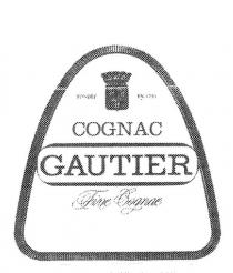 COGNAG GAUTIER FINE COGNAC FONDEE EN 1755