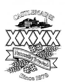 CASTLEMAINE XXXX NATURALLY BREWED SINCE 1878