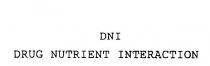 DNI DRUG NUTRIENT INTERACTION