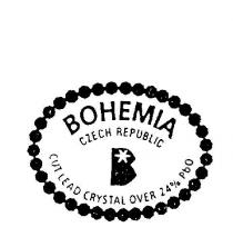 B BOHEMIA CZECH REPUBLIC CUT LEAD CRYSTAL OVER 24% PBO