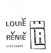 LOUIE RENIE GLASSWARE LR LRE E