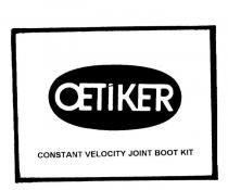 OETIKER CONSTANT VELOCITY JOINT BOOT KIT