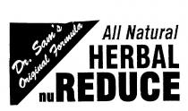DR. SAM'S ORIGINAL FORMULA ALL NATURAL HERBAL NU REDUCE