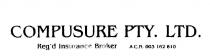 COMPUSURE PTY. LTD. REG'D INSURANCE BROKER A.C.N. 003 162 810