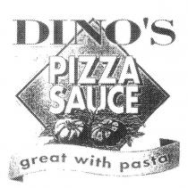 DINO'S PIZZA SAUCE GREAT WITH PASTA