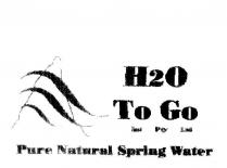 H2O TO GO PURE NATURAL SPRING WATER