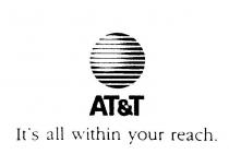 AT&T IT'S ALL WITHIN YOUR REACH