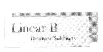 LINEAR B DATABASE SOLUTIONS