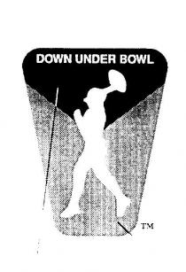 DOWN UNDER BOWL PANTONE REFLEX BLUE 100C 72M 0Y 6B PANTONE 185 RED 0C;91M 76Y 0B