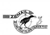 ZEMAIL LORD HOWE ISLAND COURIER POST N