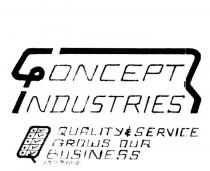 CONCEPT INDUSTRIES QUALITY & SERVICE GROWS OUR BUSINESS 1509002