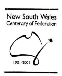 1901-2001 NEW SOUTH WALES CENTENARY OF FEDERATION