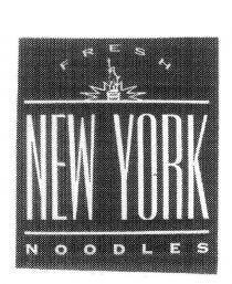 FRESH NEW YORK NOODLES