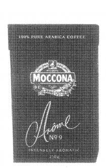 MOCCONA COFFEE FINE AROMA DOUWE EGBERTS DE ANNO 1753 AROME NO 9;INTENSELY AROMATIC 100% PURE ARABICA COFFEE