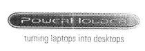 POWER HOLDER TURNING LAPTOPS INTO DESKTOPS