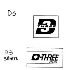 D3THREE;D-THREE SPORTS