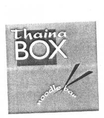 THAINA BOX NOODLE BAR