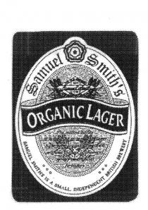 SAMUEL SMITHS ORGANIC LAGER THE OLD BREWERY TADCASTER SAMUEL SMITH EST;1758