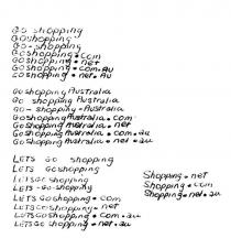 GO SHOPPING;GOSHOPPING;GOSHOPPINGAUSTRALIA;GO SHOPPING AUSTRALIA;LETS GO SHOPPING;LETS GOSHOPPING;LETSGOSHOPPING;SHOPPING.NET