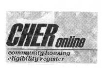 CHER ONLINE COMMUNITY HOUSING ELIGIBILITY REGISTER