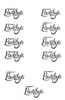 ADELAIDE'S PADDY'S MARKETS;PERTH'S PADDY'S MARKETS;CAIRN'S PADDY'S MARKETS;TOWNSVILLE'S PADDY'S MARKETS;HOBART'S PADDY'S MARKETS;LAUNCESTON'S PADDY'S MARKETS;BRISBANE'S PADDY'S MARKETS;DARWIN'S PADDY'S MARKETS;NEWCASTLE'S PADDY'S MARKETS;WOLLONGONG'S PADDY'S MARKETS;MELBOURNE'S PADDY'S MARKETS