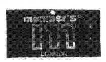 M MEMBER'S LONDON