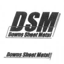 DSM DOWNS SHEET METAL DOWNS SHEET METAL
