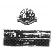 HELGA'S CONTINENTAL BAKEHOUSE CLASSIC SEED LOAF;A LIGHT TEXTURED BLEND OF FOUR FAVOURITE SEEDS