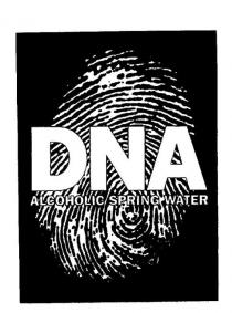 DNA ALCOHOLIC SPRING WATER