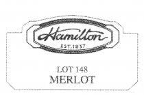 HAMILTON EST.1837 LOT 148 MERLOT