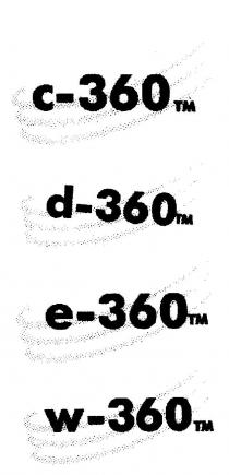 C-360;D-360;W-360;E-360