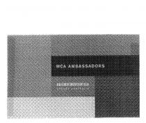 MCA AMBASSADORS MUSEUM OF CONTEMPORARY ART SYDNEY AUSTRALIA