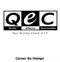 QEC QUALITY EFFECTIVE COMMUNICATION YOUR SUCCESS COACH IN I.T.;CAREER BY DESIGN