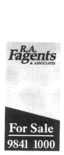 R.A. FAGENTS & ASSOCIATES FOR SALE 9841 1000