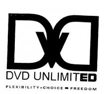 DVD DVD UNLIMITED FLEXIBILITY + CHOICE = FREEDOM