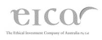 EICA THE ETHICAL INVESTMENT COMPANY OF AUSTRALIA PTY LTD