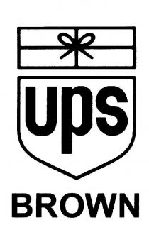 UPS BROWN