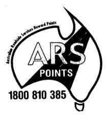 ARS POINTS AUSTRALIAN ROADSIDE SERVICES REWARD POINTS 1800 810 385