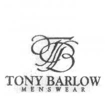 TB TONY BARLOW MENSWEAR