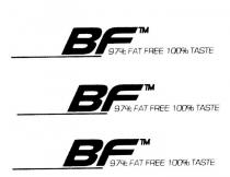 BF 97% FAT FREE 100% TASTE