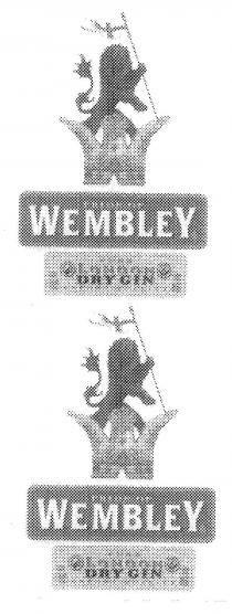 PRIDE OF WEMBLEY PURE LONDON DRY GIN EXPORT QUALITY