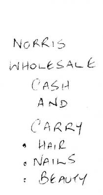 NORRIS WHOLESALE CASH AND CARRY HAIR NAILS BEAUTY