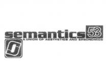 S SEMANTICS 53 A UNION OF AESTHETICS AND ERGONOMICS