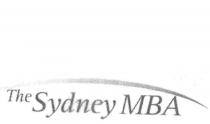 THE SYDNEY MBA