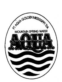 AQUA MOUNTAIN SPRING WATER PT AQUA GOLDEN MISSISSIPPI TBK