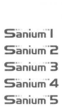 SANIUM 1;SANIUM 2;SANIUM 3;SANIUM 4;SANIUM 5