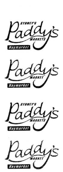 SYDNEY'S PADDY'S MARKETS HAYMARKET;PADDY'S MARKET HAYMARKET