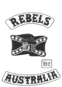 REBELS AUSTRALIA 1% MC