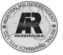 AIR PHARMACY WWW.AIRPHARMACY.COM.AU;AUSTRALIAN INDEPENDENT RETAIL PHARMACY PTY. LTD.