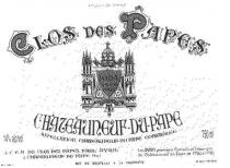 CLOS DES PAPES CHATEAUNEUF-DU-PAPE JOHA NNES PPXXII